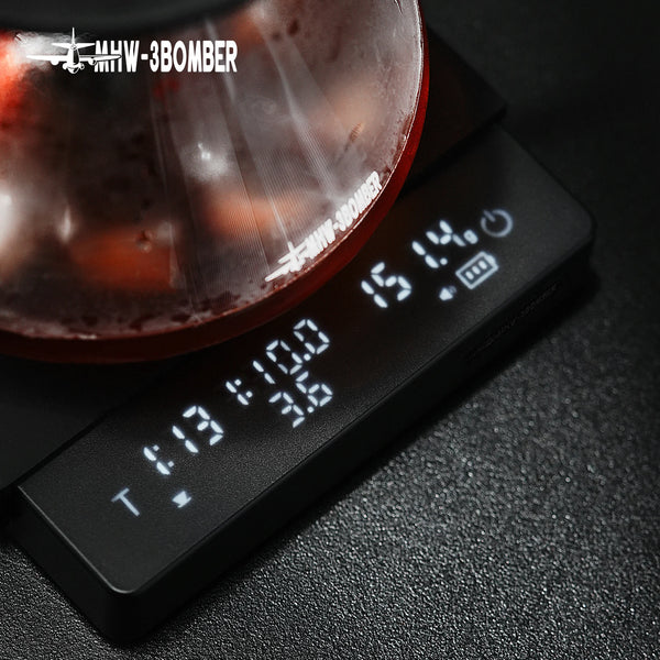 Digital Kitchen Coffee Scale High Precision Cyclic Rechargeable Espresso Electronic Scale Home Barista Accessories