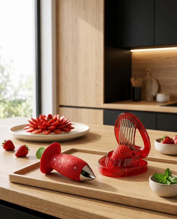 Strawberry Tool Set · 2-Piece — Wudy Kitchen, image 1