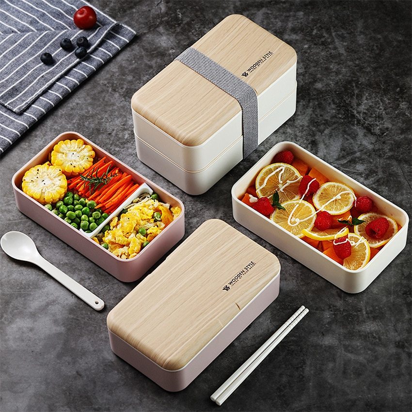 Two-Tier Carry Lunch Box