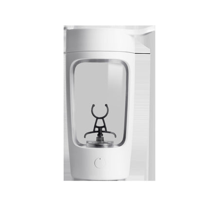 Intelligente, tragbare Flasche mit Selbstumrührfunktion – Wiederaufladbarer Protein- und Smoothie-Mixer