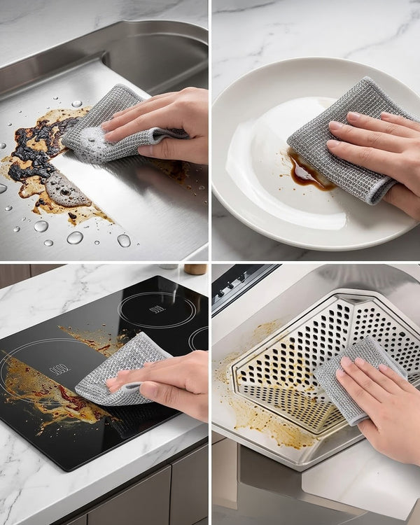 Metal Dishcloths · 7.87" (20 cm) — Wudy Kitchen, image 8