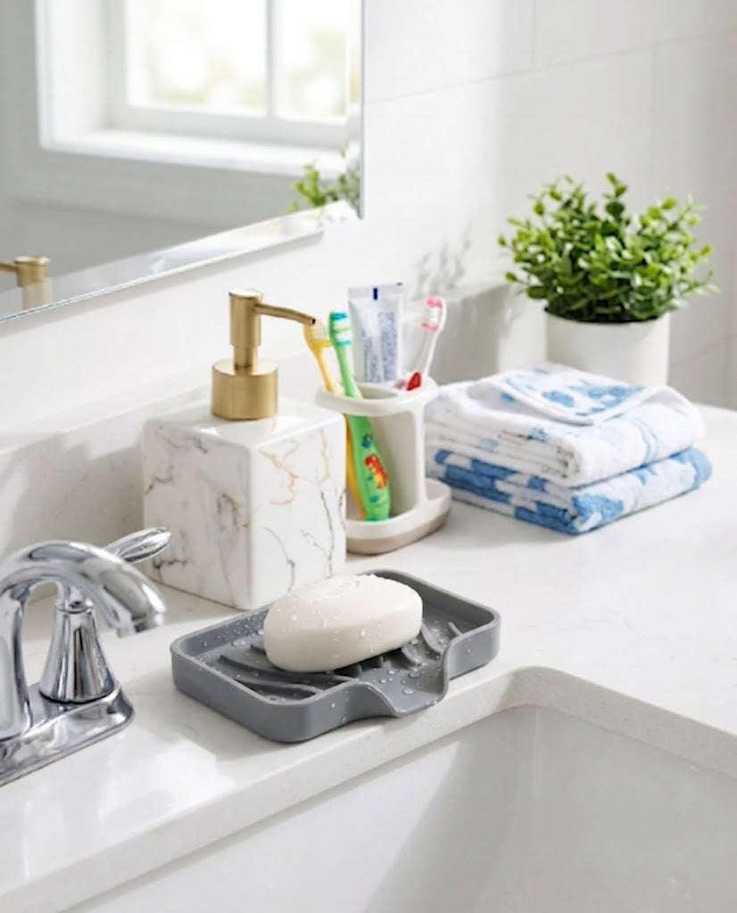 Less mushy soap