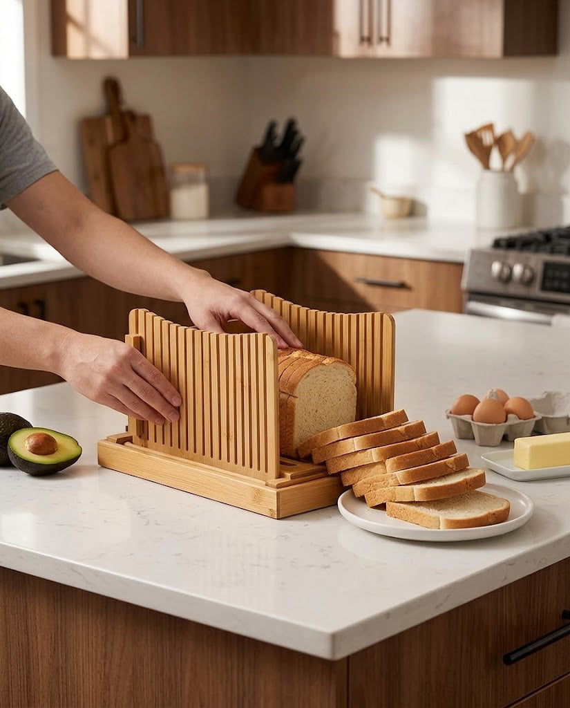 Foldable Bread Slicing Guide — Wudy Kitchen, image 7