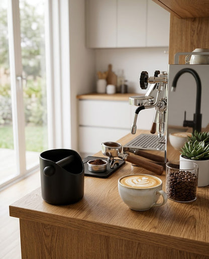 Espresso Knock Box — Black — Wudy Kitchen, image 7