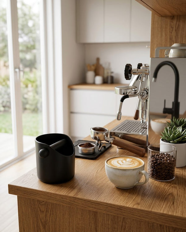 Espresso Knock Box — Black — Wudy Kitchen, image 7