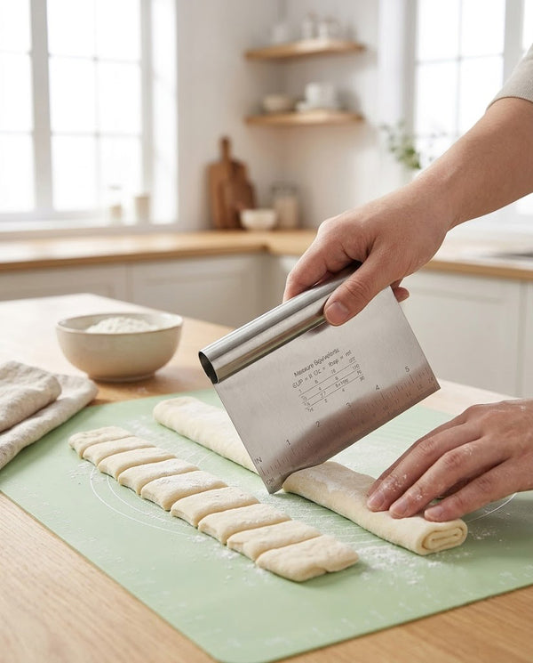 Stainless Steel Dough Scraper & Divider