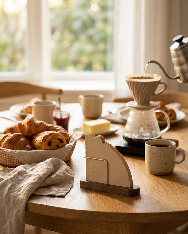 Walnut Coffee Filter Holder · V60 Papers — Wudy Kitchen, image 7