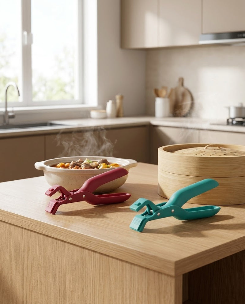 Anti-scalding Clip Plate Holder Multifunctional Plate Picking Up Clamp
