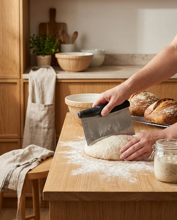 Stainless Bench Scraper — Wudy Kitchen, image 3