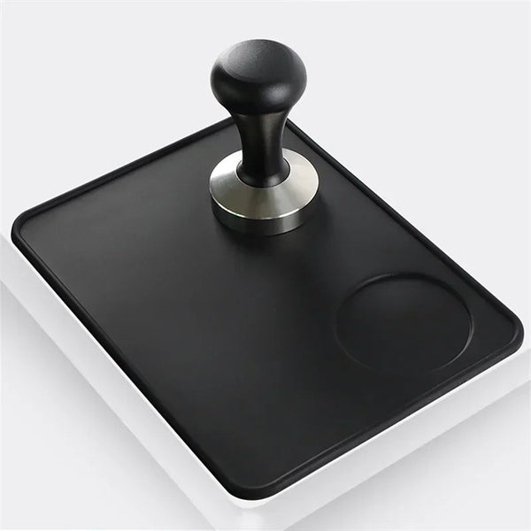 Coffee Tamper Mat Pad anti Skid Tamper Mat Barista Coffeeware Tamping Tools Barista Espresso Tampering Holder Corner Cushion Pad
