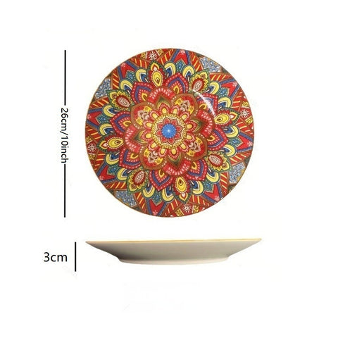 Mandala Porcelain Dinnerware Collection
