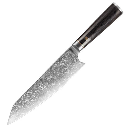 Damascus Western Chef Knife · 8" (20 cm) — Wudy Kitchen, image 5