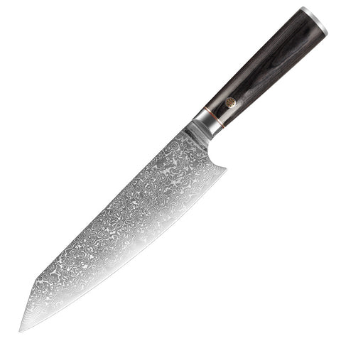 Damascus Pattern Western-Style Chef Knife