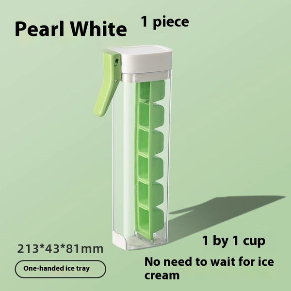 Wudy Kitchen — Ice Cube Mold Household Ice Maker Food Grade Press Ice Tray Ice Cube Maker Ice Tray Mold With Storage Box Kitchen Gadget