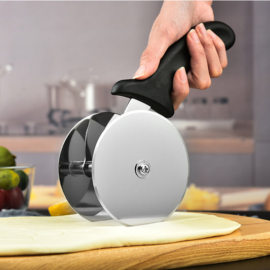 Wudy Stainless Steel Double Wheel Cutter | Vegetable & Salad Chopper