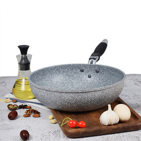 Japanese Maifan Stone Non-Stick Wok Pan – Designed for Balanced Cooking