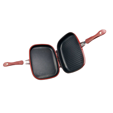 Modern Double-Sided Non-Stick Grill Pan