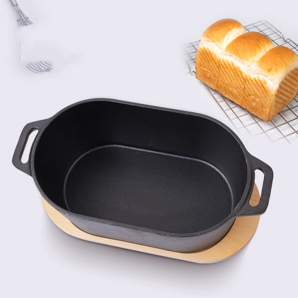 Wudy Kitchen — Cast Iron Uncoated Toast Cake Bread Mold Baking