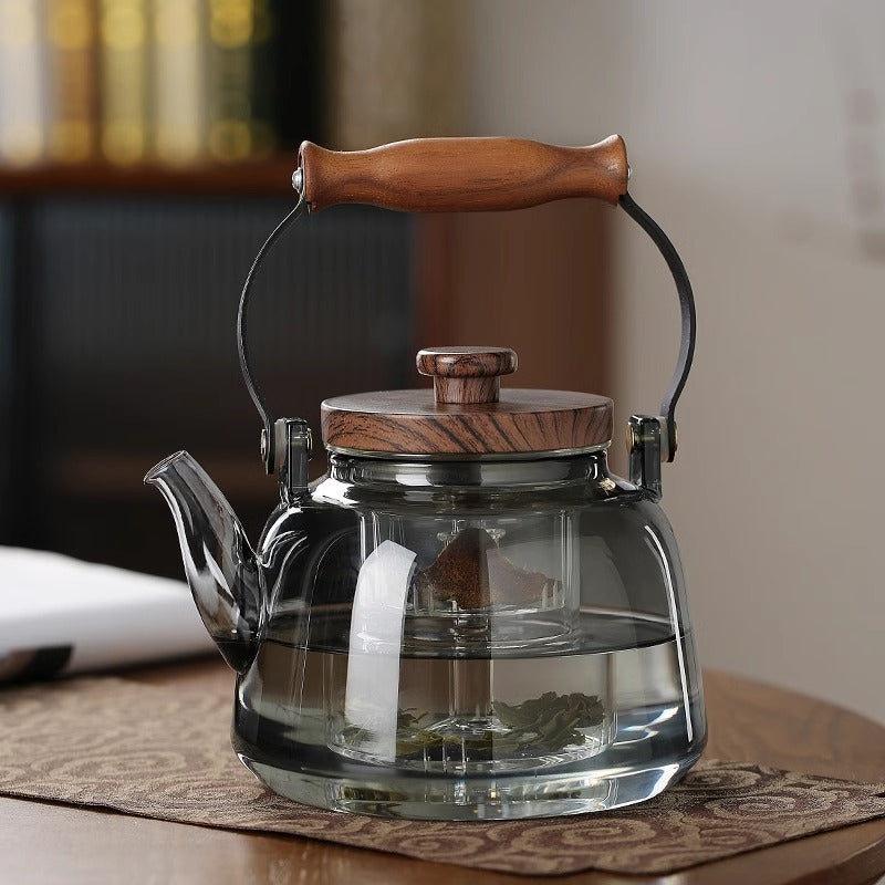 Heat-Resistant Glass Teapot · 1000 ml — Wudy Kitchen, image 5