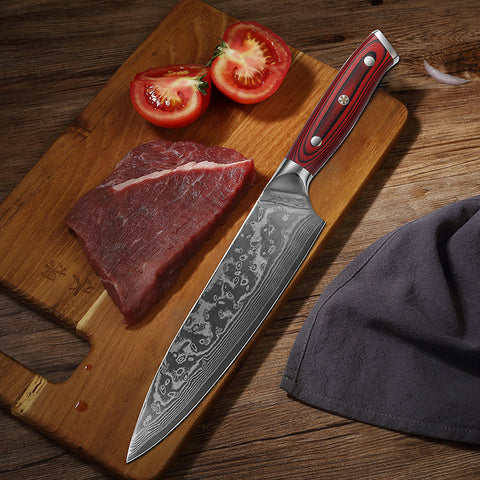 Damascus Steel Chef Knife - Wudy Kitchen