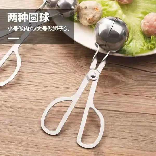 Stainless Steel Meatball Holder, Meatball Maker, Home Kitchen Tool, Meatball Squeezer, Dumpling Mold