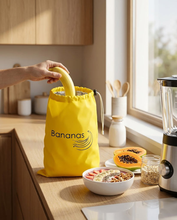 Produce Storage Bags — Banana & Greens Keepers — Wudy Kitchen, image 8