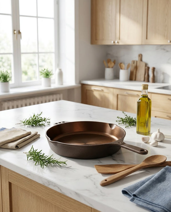 Cast Iron Skillet · 12" (30 cm) — Wudy Kitchen, image 5