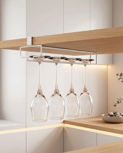 Under-Cabinet Wine Glass Rack — Wudy Kitchen, image 3