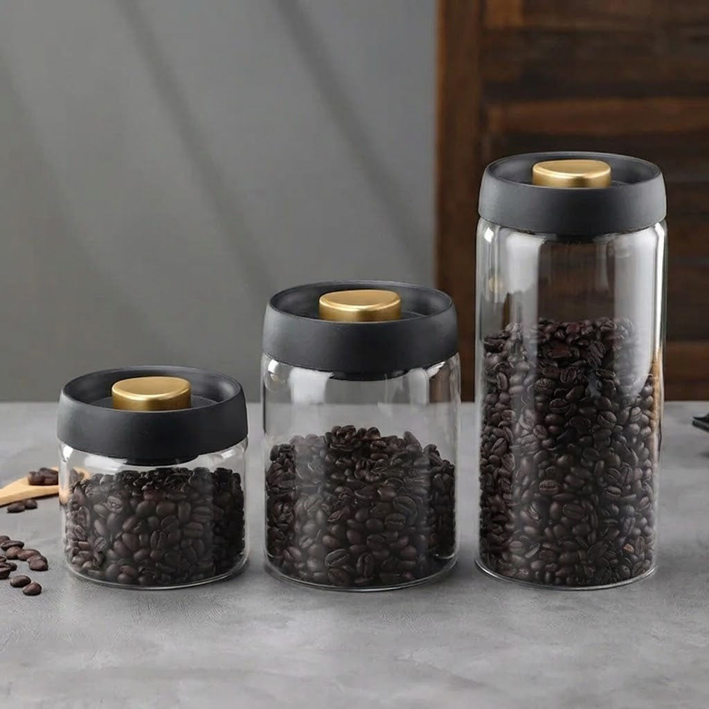 Manual Vacuum Coffee Jar — Wudy Kitchen, image 8