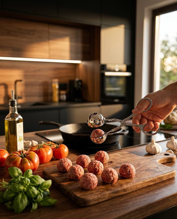 Stainless Steel Meatball Maker — Small / Large — Wudy Kitchen, image 8