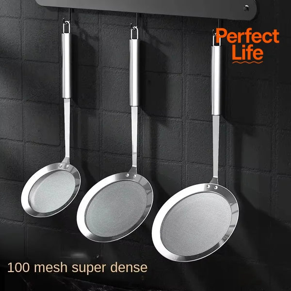 Stainless Steel Fine Mesh Filter, Multi-Function Colander for Juice, Coffee, Tea, & Vegetables, Kitchen Accessories