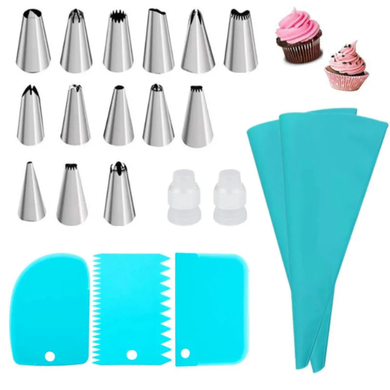 Silicone Piping Set