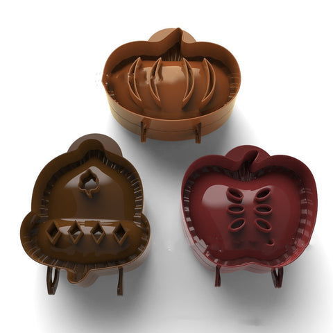 Mini Pie Mold Set – Apple, Pumpkin & Bell Shapes