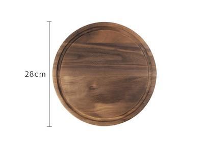 Round Resin & Wood Serving Board – Food-Safe Design