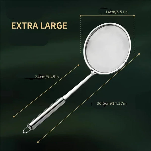 Stainless Steel Fine Mesh Filter, Multi-Function Colander for Juice, Coffee, Tea, & Vegetables, Kitchen Accessories