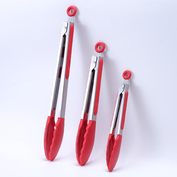 Heat Resistant Silicone Tongs