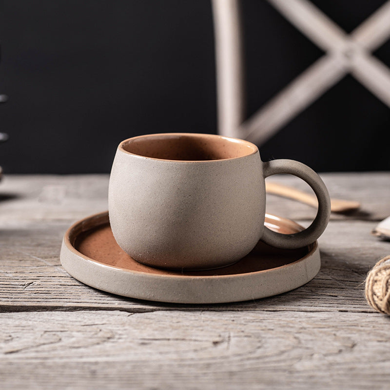 Ceramic Mug & Saucer