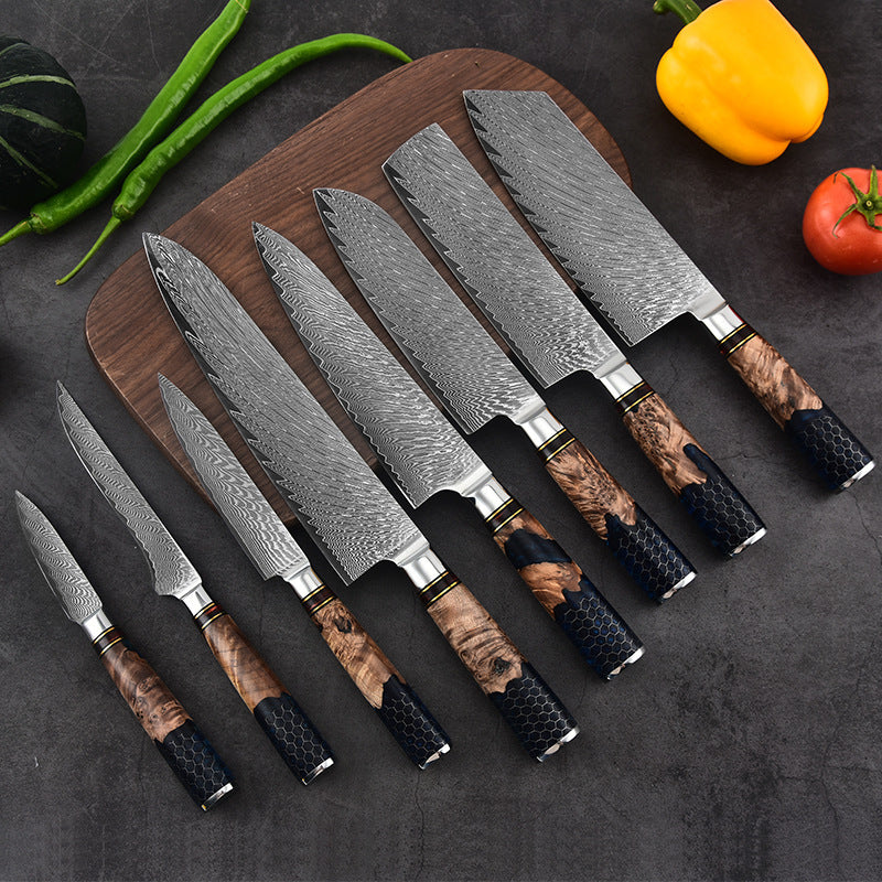 9-Piece · Western Chef Knife