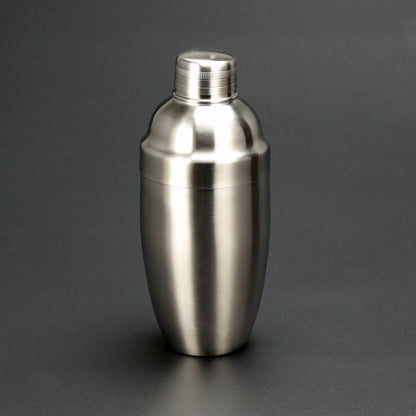 Stainless Steel Cocktail Shaker – 600ml Professional Mixer (Silver, Gold, Rose Gold, Black)