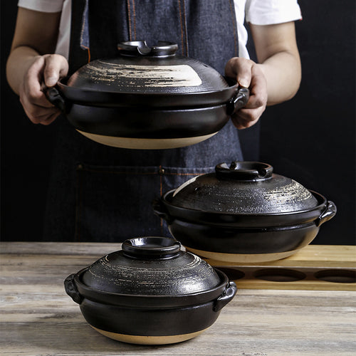 Wudy Ceramic Hot Pot | Heat-Resistant Cooking Pot