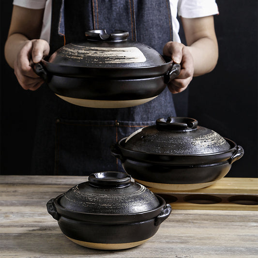 Wudy Ceramic Hot Pot | Heat-Resistant Cooking Pot