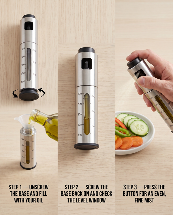 Oil Sprayer Bottle · 7.28" (18 cm) — Wudy Kitchen, image 5