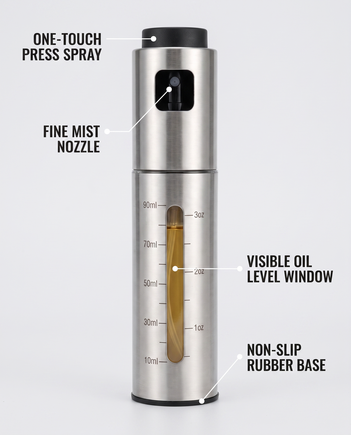 Oil Sprayer Bottle · 7.28" (18 cm) — Wudy Kitchen, image 10