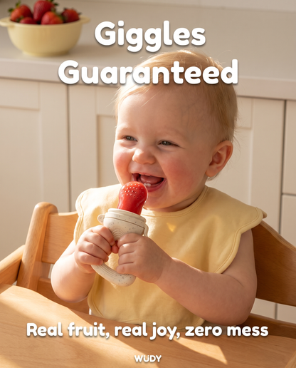 Silicone Baby Fruit Feeder & Freezer Tray Set