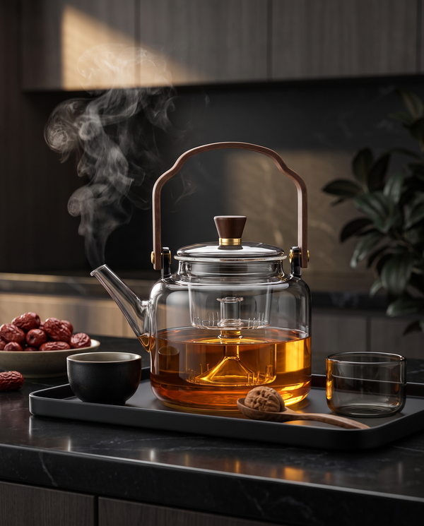 Wudy · Borosilicate Glass Teapot · 1200 ml