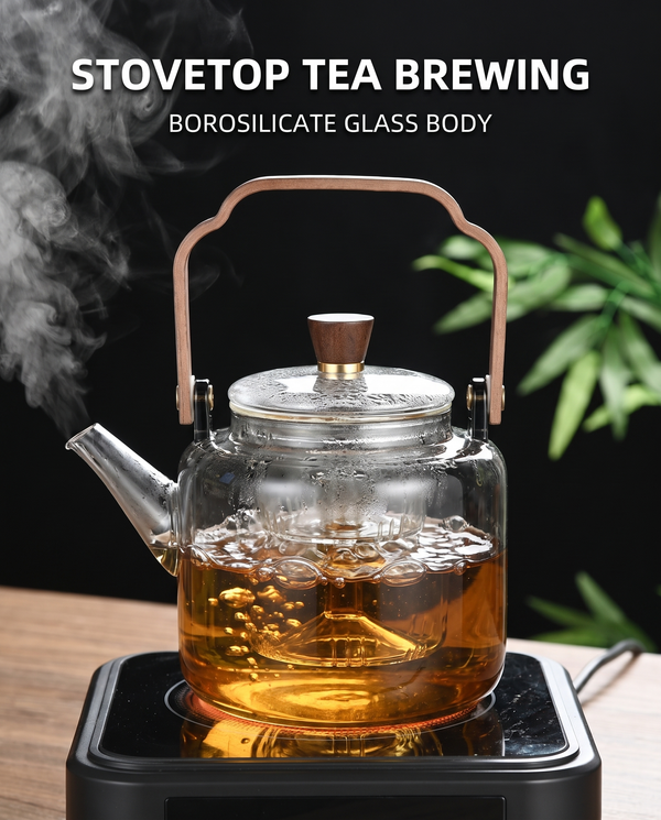 Borosilicate Glass Teapot · 1200 ml — product view 13