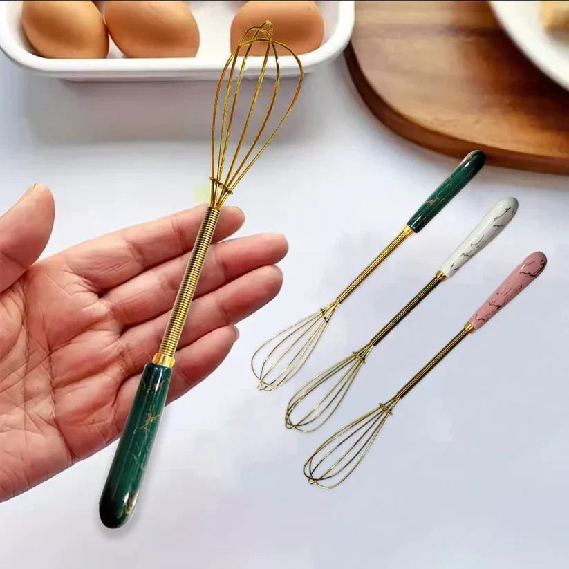 Whip air, not just stir