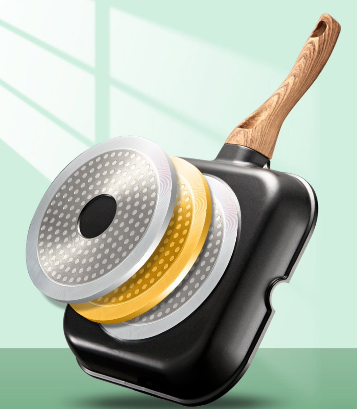 Ridged surface for clean sear lines