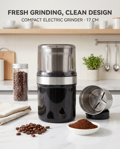 Compact Electric Coffee Bean Grinder