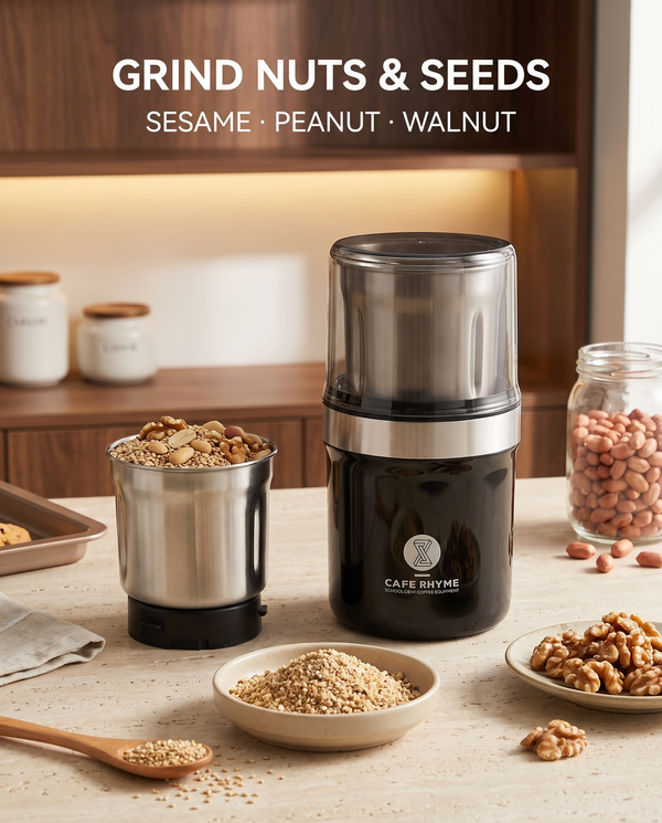 Compact Electric Coffee Bean Grinder
